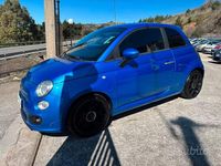 Usata Fiat 500 Sport 105 CV (77 kW) 2015 Blu Utilitaria