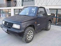 Usata Suzuki Vitara 75 CV (55 kW) 1990 Nero Cabrio
