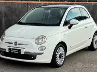 Usata Fiat 500 69 CV (50 kW) 2010 Bianco Utilitaria