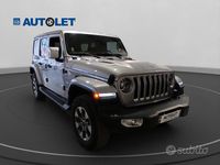 Usata Jeep Wrangler Unlimited Sahara 200 CV (147 kW) 2020 Grigio SUV
