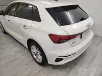 Usata Audi A3 Advanced 116 CV (85 kW) 2022 Bianco Berlina