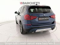Usata BMW X3 xLine 190 CV (139 kW) 2021 Blu SUV