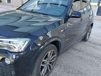 Begagnad BMW X3 M Sport 190 HK (139 kW) 2016 Blå SUV