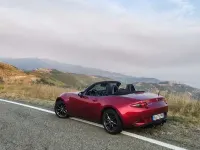 Usata Mazda MX5 184 CV (135 kW) 2019 Rosso Cabrio