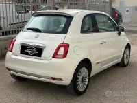 Usata Fiat 500 75 CV (55 kW) 2009 Bianco Cabrio