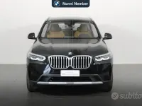 Usata BMW X3 184 CV (135 kW) 2022 Nero SUV