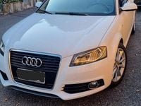 Usata Audi A3 Cabriolet S-Line 2013 Bianco Cabrio