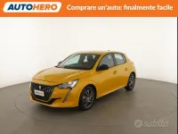Usata Peugeot 208 75 CV (55 kW) 2022 Giallo Utilitaria