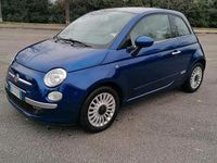 Usata Fiat 500 69 CV (50 kW) 2009 Blu Cabrio