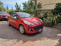 Usata Peugeot 207 CC 110 CV (80 kW) 2010 Rosso Cabrio