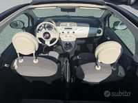 Usata Fiat 500 69 CV (50 kW) 2011 Bianco Cabrio