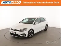 Usata VW Golf VII Sport 116 CV (85 kW) 2019 Bianco Berlina
