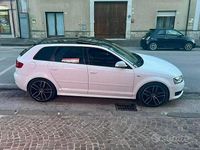 Usata Audi A3 S-Line 125 CV (91 kW) 2009 Bianco Utilitaria