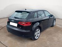 Usata Audi A3 110 CV (80 kW) 2015 Nero Berlina