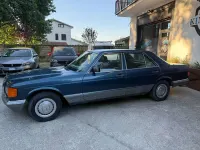Usata Mercedes S280 SE 185 CV (136 kW) 1983 Blu/azzurro Berlina