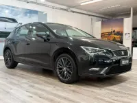 Usata Seat Leon Style 110 CV (80 kW) 2015 Nero Berlina
