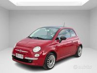 Usata Fiat 500 Lounge 69 CV (50 kW) 2012 Bianco Utilitaria