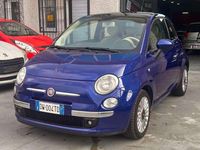 Usata Fiat 500 69 CV (50 kW) 2009 Blu/azzurro Cabrio
