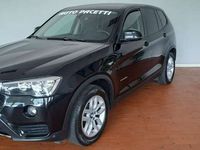 Usata BMW X3 190 CV (139 kW) 2017 Nero SUV