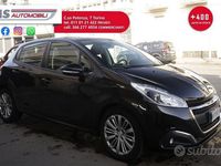 Usata Peugeot 208 Active 75 CV (55 kW) 2018 Nero Utilitaria