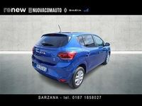Usata Dacia Sandero Comfort 100 CV (73 kW) 2023 Blu scuro Utilitaria