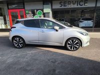 Usata Nissan Micra Tekna 90 CV (66 kW) 2017 Argento Utilitaria