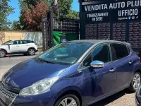 Usata Peugeot 208 Allure 82 CV (60 kW) 2013 Blu Utilitaria