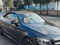Usata Mercedes C220 194 CV (142 kW) 2019 Grigio Cabrio