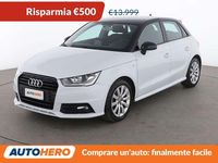 Usata Audi A1 95 CV (69 kW) 2018 Bianco Berlina
