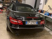 Usata Mercedes E250 2012 Nero Cabrio