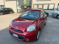 Usata Nissan Micra Tekna 80 CV (58 kW) 2011 Rosso Utilitaria