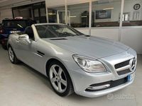 Usata Mercedes SLK200 184 CV (135 kW) 2014 Grigio Cabrio