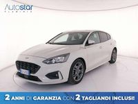 Usata Ford Focus ST-Line 125 CV (91 kW) 2021 Bianco Utilitaria