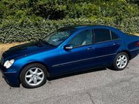 Usata Mercedes C200 Elegance 2003 Blu Berlina