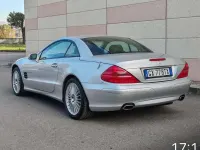 Käytetty Mercedes SL500 306 HP (225 kW) 2002 Hopea Avoauto