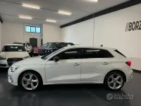 Usata Audi A3 Advanced 116 CV (85 kW) 2020 Bianco Berlina