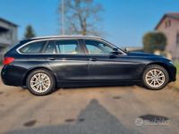Usata BMW 316 Advantage 116 CV (85 kW) 2015 Nero Station wagon