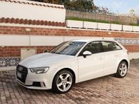 Usata Audi A3 Attraction 116 CV (85 kW) 2018 Bianco Berlina