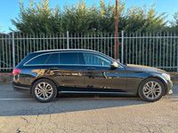 Usata Mercedes C200 136 CV (100 kW) 2019 Nero Station wagon