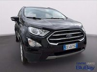 Usata Ford Ecosport Titanium 125 CV (91 kW) 2021 Nero SUV