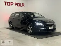 Usata Peugeot 308 SW Allure 120 CV (88 kW) 2017 Nero Station wagon