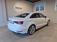 Usata Audi A3 Sport 116 CV (85 kW) 2017 Bianco Berlina