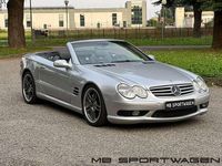 Usata Mercedes SL55 AMG AMG 500 CV (367 kW) 2002 Argento Cabrio