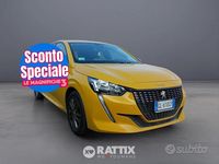 Usata Peugeot 208 Active 75 CV (55 kW) 2022 Giallo faro Utilitaria