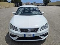 Usata Seat Leon FR 131 CV (96 kW) 2019 Bianco Berlina