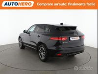 Usata Jaguar F-Pace R-Sport 240 CV (176 kW) 2018 Nero SUV
