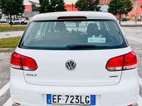 Usata VW Golf VI Trendline 102 CV (75 kW) 2010 Bianco Utilitaria