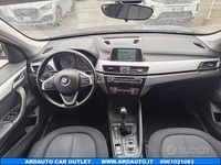 Usata BMW X1 Advantage 150 CV (110 kW) 2017 Nero SUV