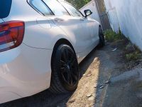 Usata BMW 116 Sport Line 116 CV (85 kW) 2013 Bianco Utilitaria