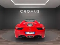 Usata Ferrari 458 570 CV (419 kW) 2012 Rosso Cabrio